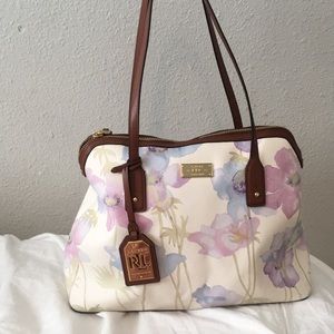 Ralph Lauren floral hand bag🌷